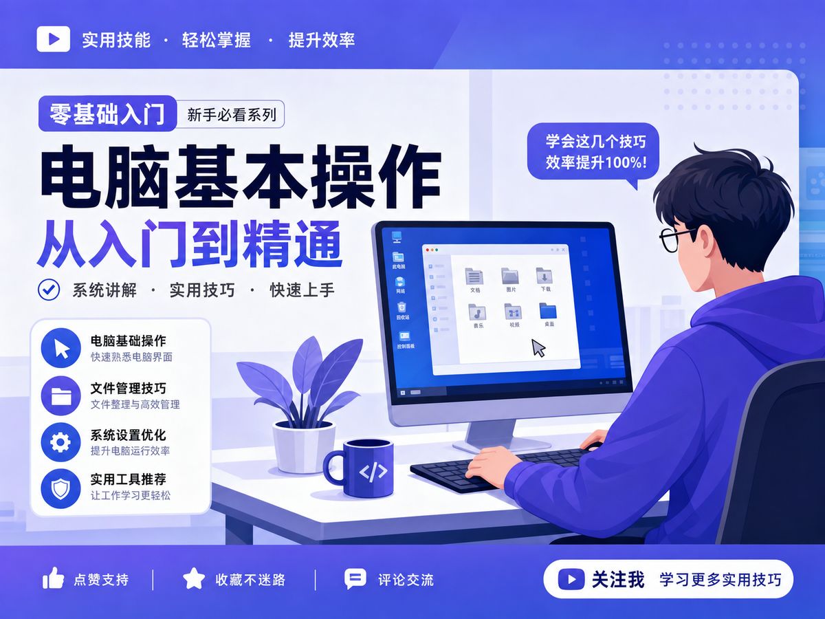 国产电脑技能动漫教程